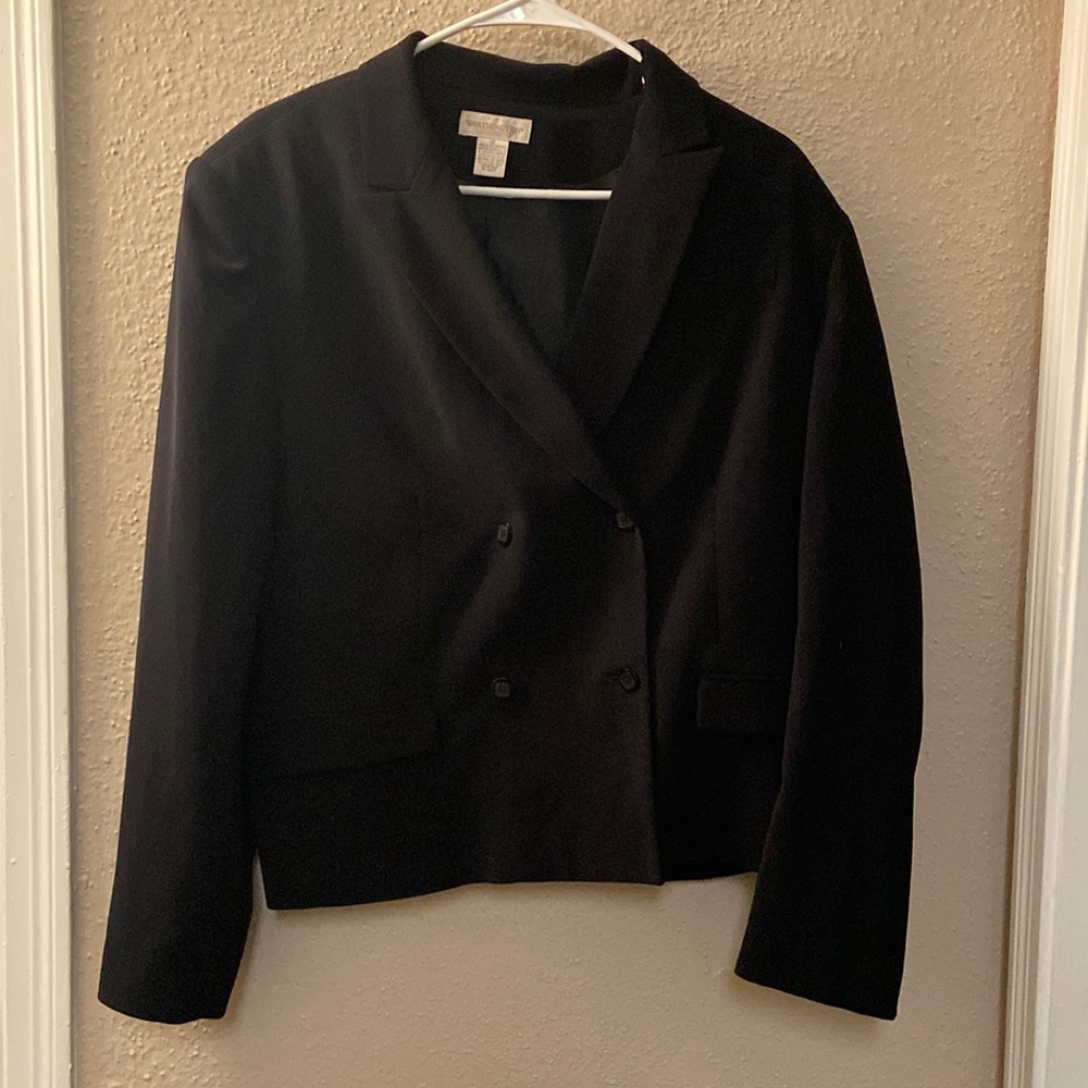 Black Blazer by Worthington, Size 16. Worn only once.